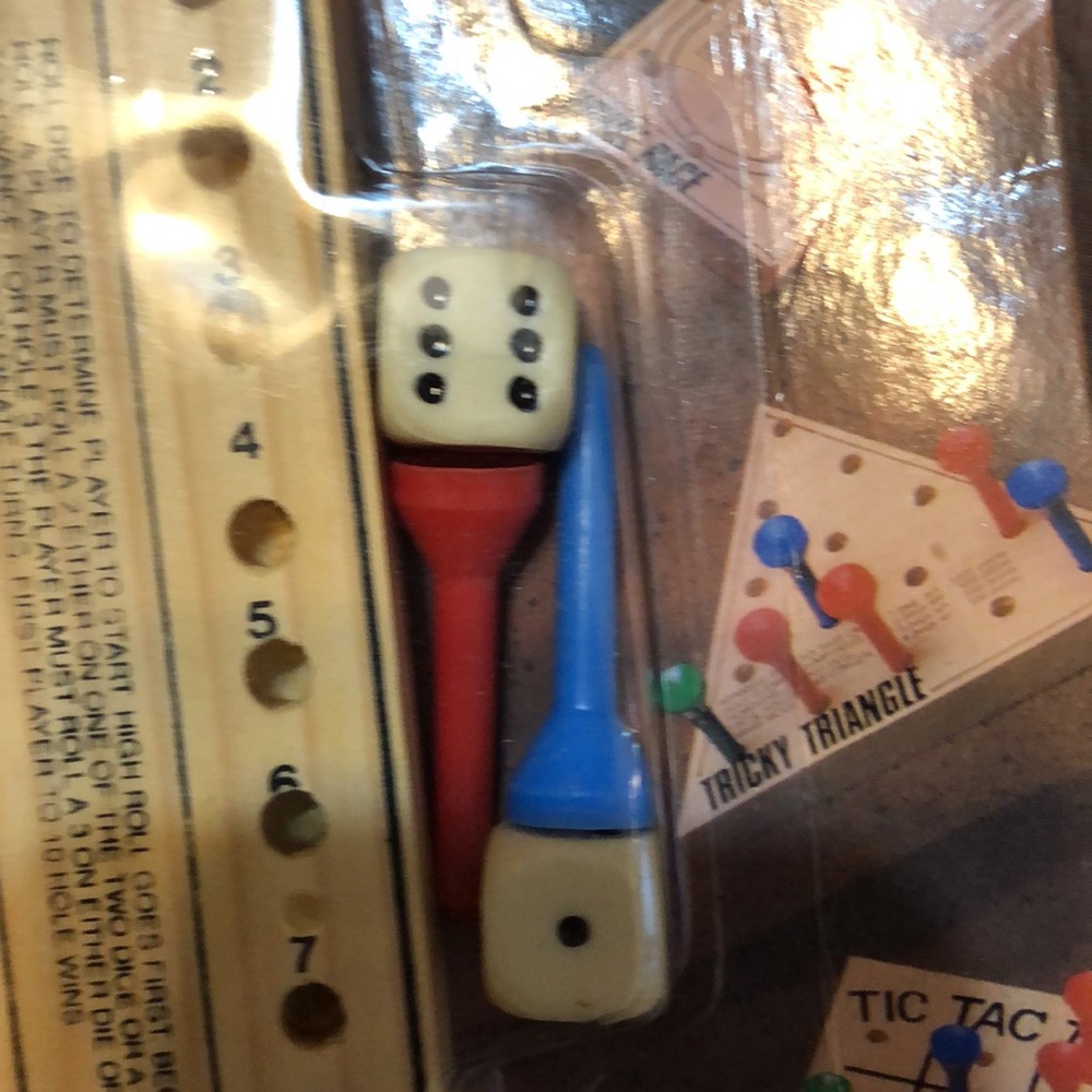 Peg-Out brain teaser game. Fun and challenging. Keep on the coffee table. - Picture 4 of 6